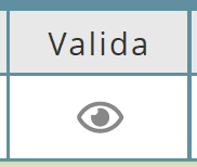 puoi validare la persona cliccando sull’icona a forma di occhio nella colonna valida