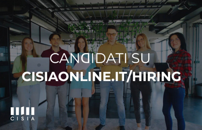 CISIA cresce ancora e cerca senior system engineer e network administrator/engineer